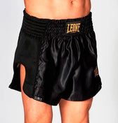Pantalones muay thai ABE20 essential negro