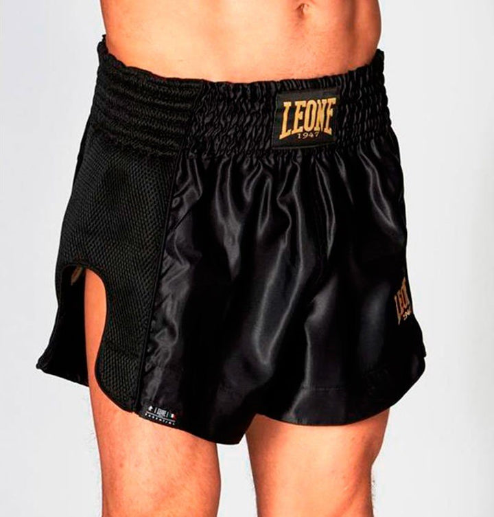Pantalones muay thai ABE20 essential negro