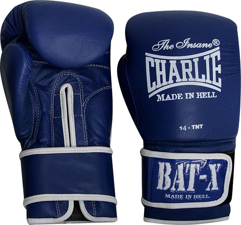 Guantes boxeo BAT-X Charlie azul