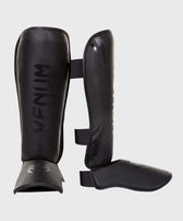 Espinilleras muay thai Venum challenger negro negro