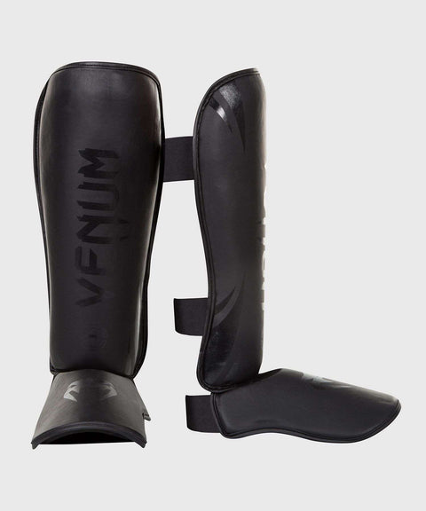 Espinilleras muay thai Venum challenger negro negro