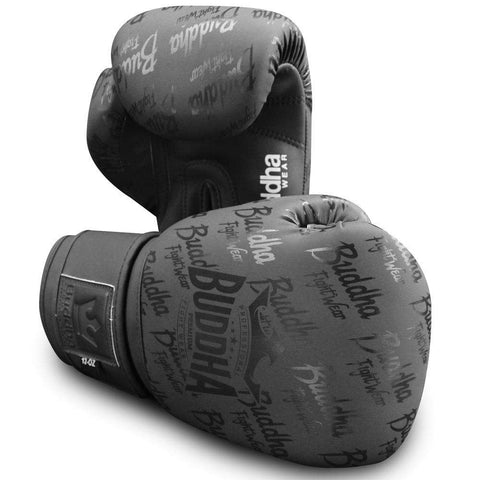 Guantes muay thai Buddha top premium negro