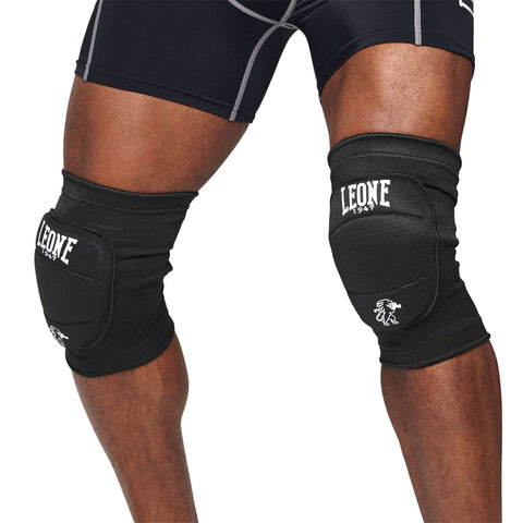 Rodilleras muay thai Leone PR328 negras