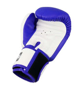Guantes muay thai Twins BGVL3 azul blanco
