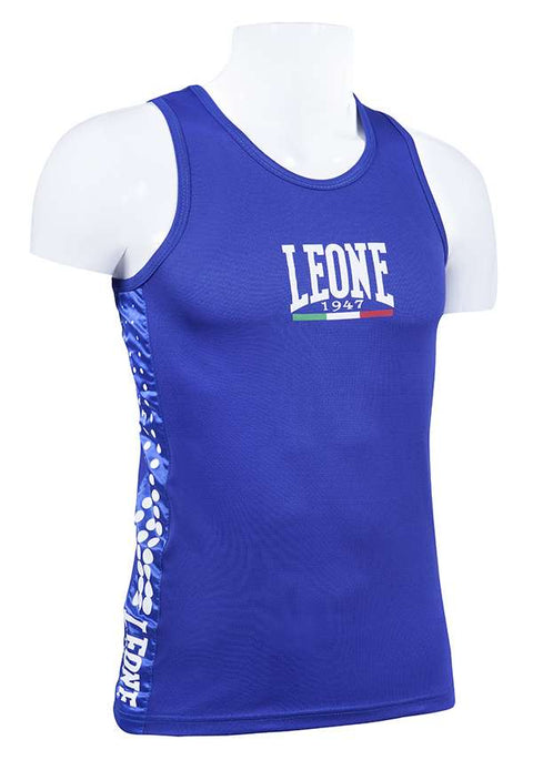 Camiseta de tirantes Leone AB726 azul