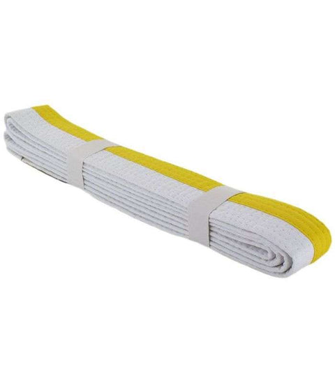 Cinturón de Artes Marciales Utuk Blanco Amarillo