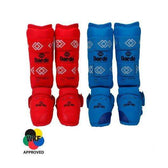 Espinilleras kumite Daedo WKF azules