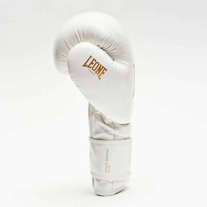 Guantes boxeo Leone GN059 (blancos)2