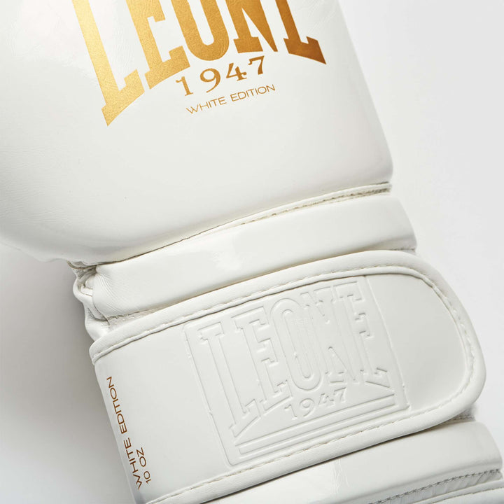 Guantes boxeo Leone GN059 (blancos)4