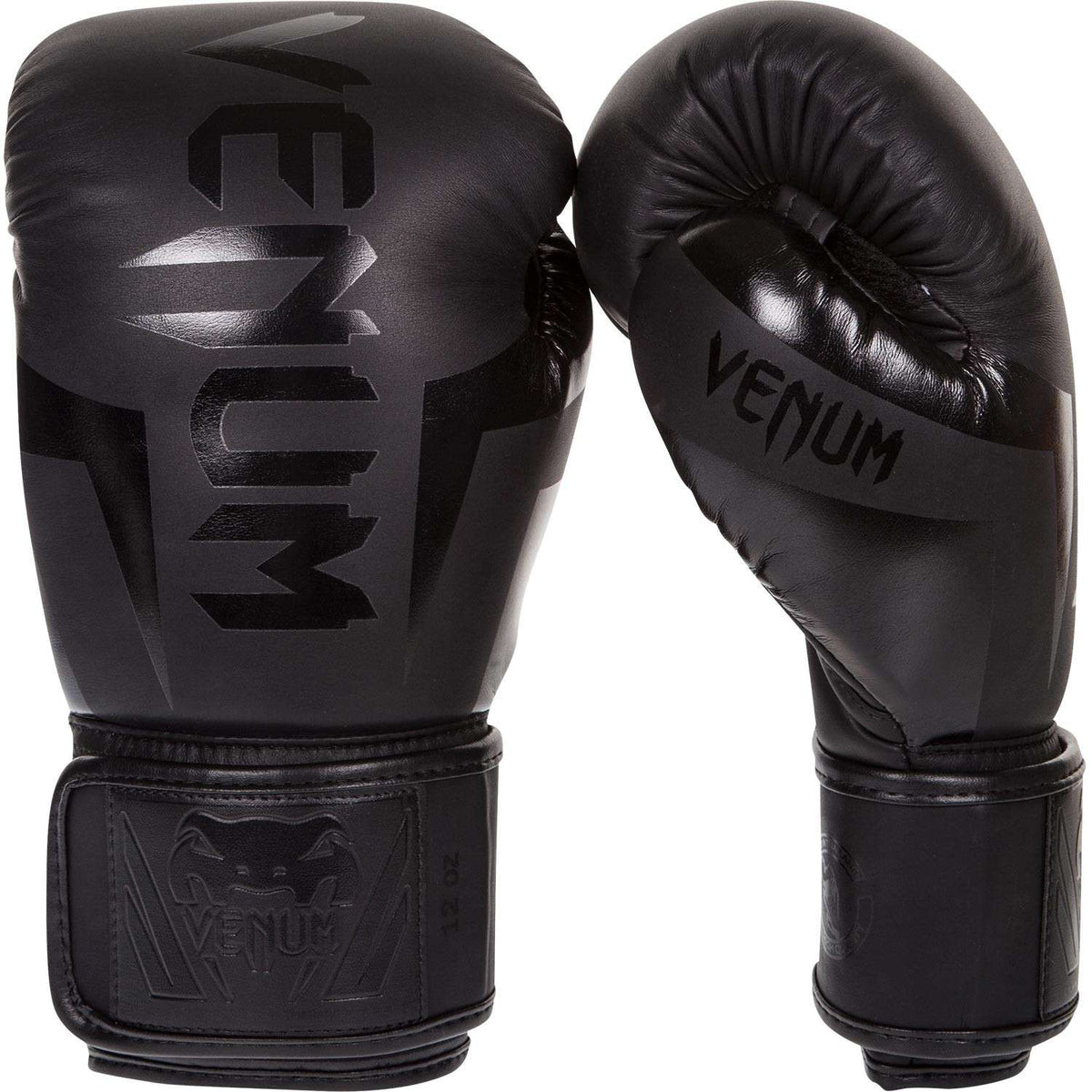 Venum guantes de boxeo Elite black mate