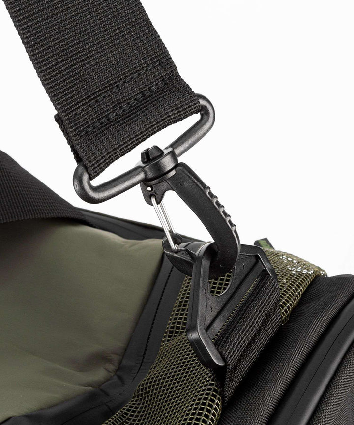 Bolsa deportiva Venum trainer lite evo (khaki/negra)6