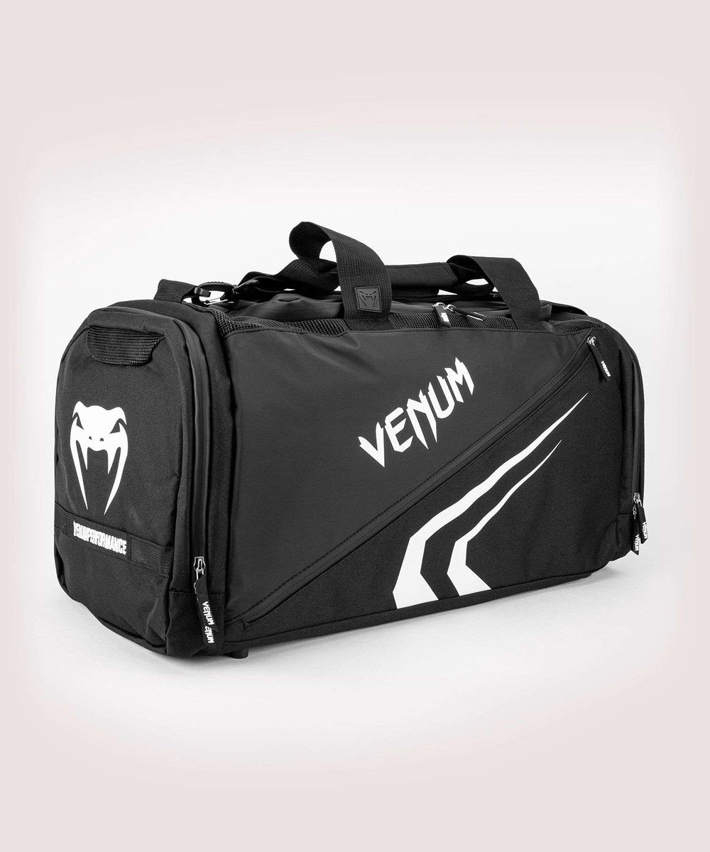 Bolsa de deporte Venum trainer lite evo (negra/blanca)1