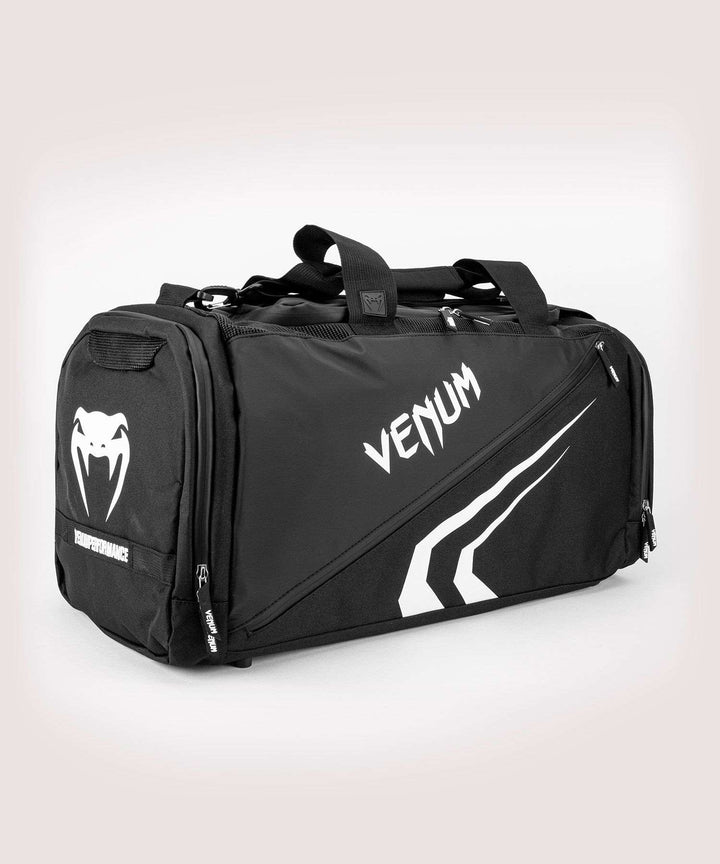 Bolsa de deporte Venum trainer lite evo (negra/blanca)1