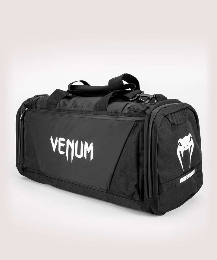 Bolsa de deporte Venum trainer lite evo (negra/blanca)3