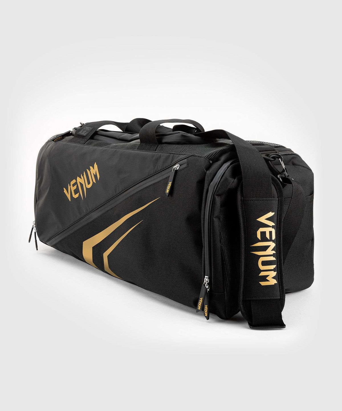 Bolsa deportiva Venum trainer lite evo negro oro