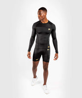 Licra mangas largas Venum g-fit negro oro