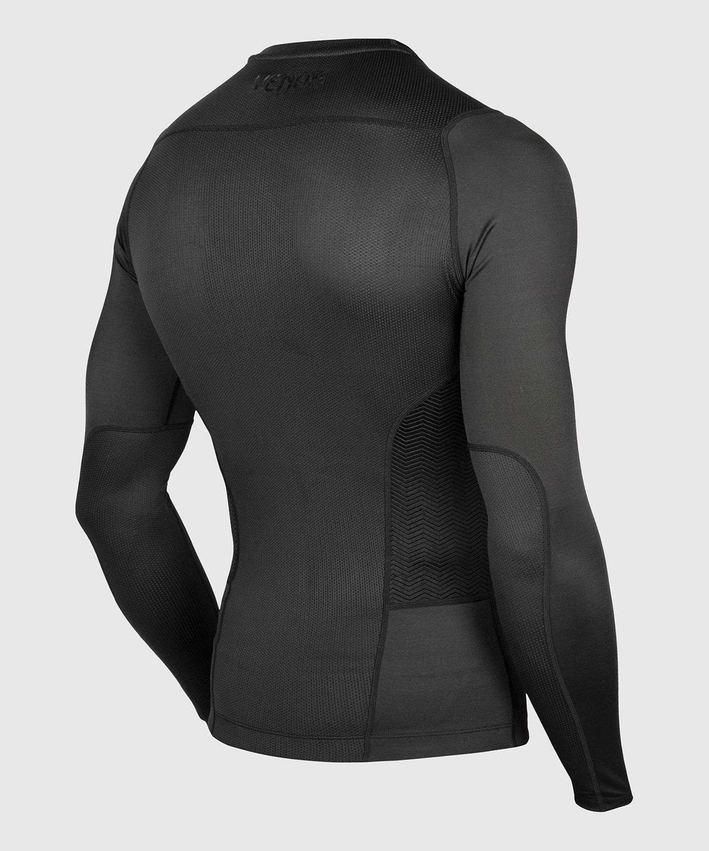 Rashguard grappling Venum g-fit (negra/negra)1