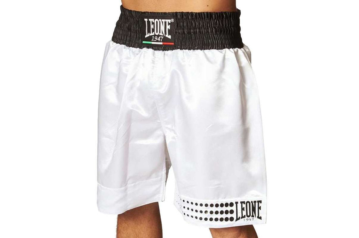 Pantalones boxeo Leone AB737 blanco