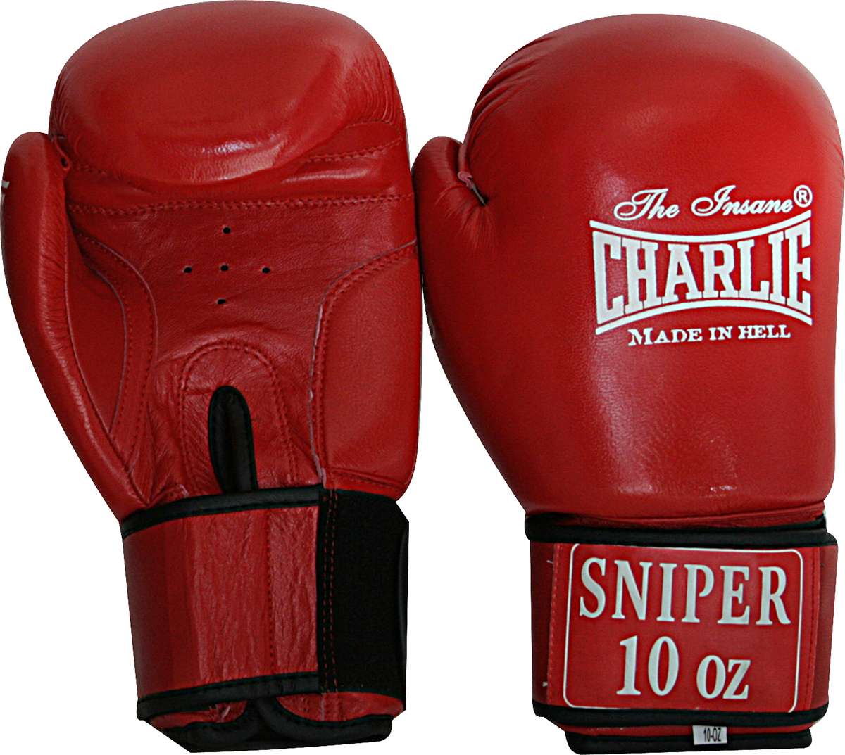 Guantes boxeo Charlie sniper amateur rojo