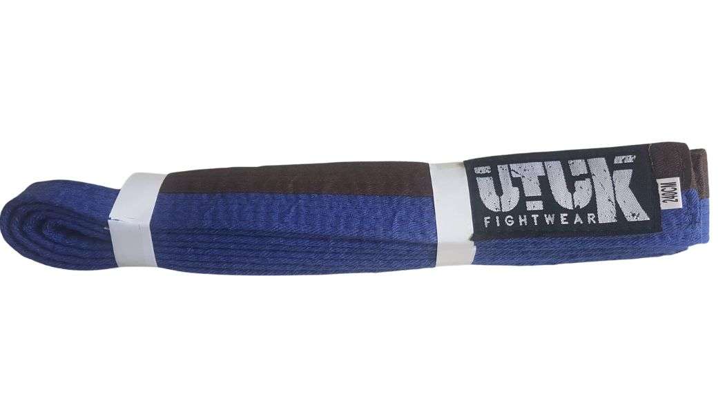 Cinturón artes marciales Utuk azul marrón