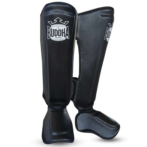 Espinilleras muay thai Buddha epic negras