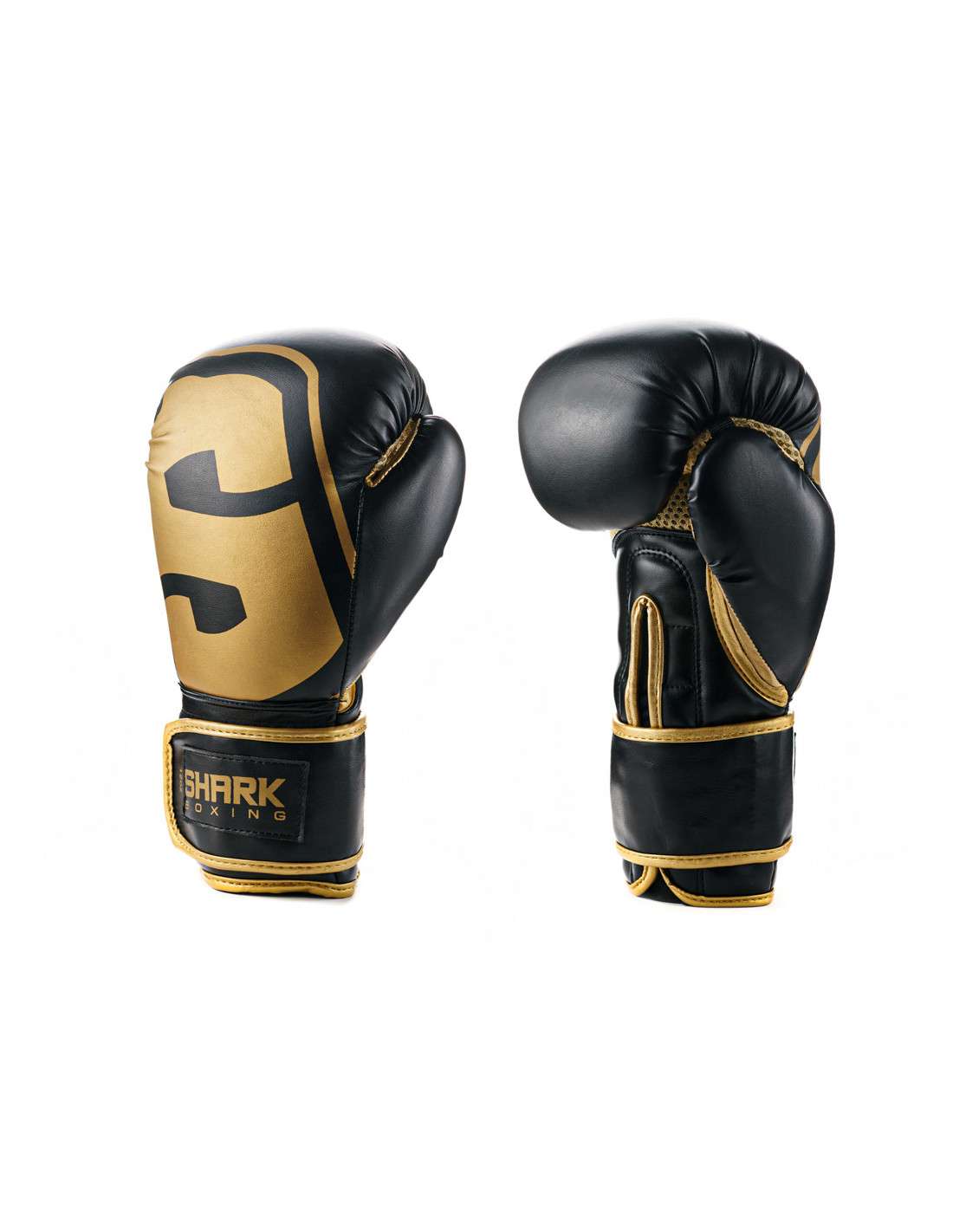 Guantes muay thai Shark SKF3.0 negro oro