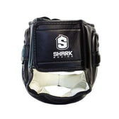 Casco muay thai Shark iron man negro