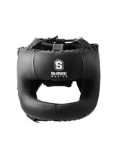 Casco boxeo Shark ranger negro