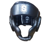 Casco muay thai Shark guell negro