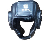 Casco muay thai Shark guell negro