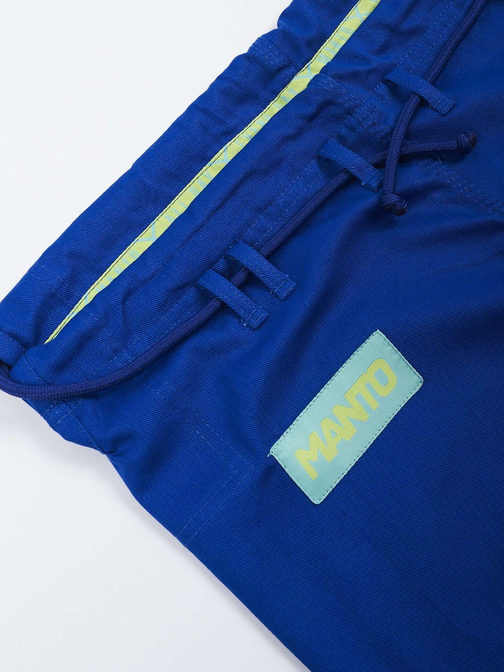 Kimono BJJ Manto X4 (azul) 9