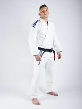Brazilian Jiu Jitsu Gi Manto X4 blanco