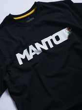 Camiseta entrenamiento Manto run negra