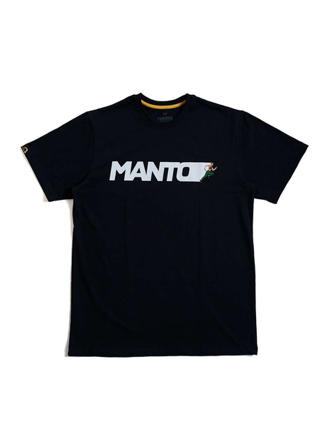 Camiseta entrenamiento Manto run negra