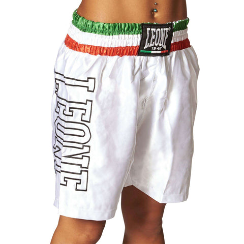 Pantalón boxeo Leone AB733 blanco