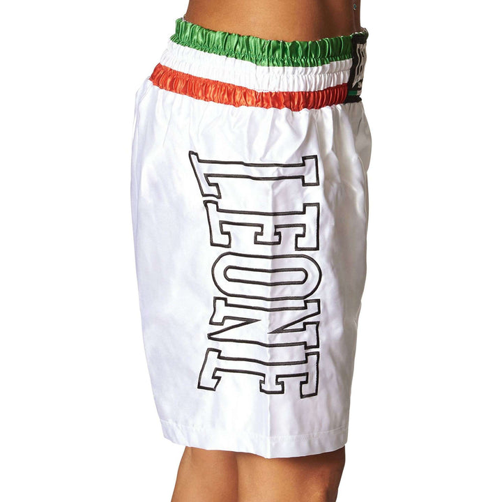 Pantalón boxeo Leone AB733 (blanco)(1)