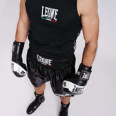 Pantalones boxeo Leone AB737 negro