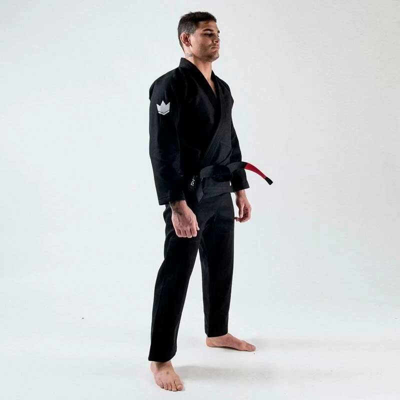 Gi BJJ Kingz the one + cinturón blanco (negro) 3
