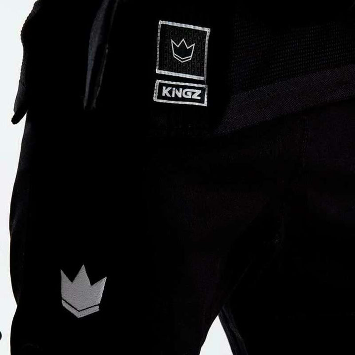 Gi BJJ Kingz the one + cinturón blanco (negro) 6