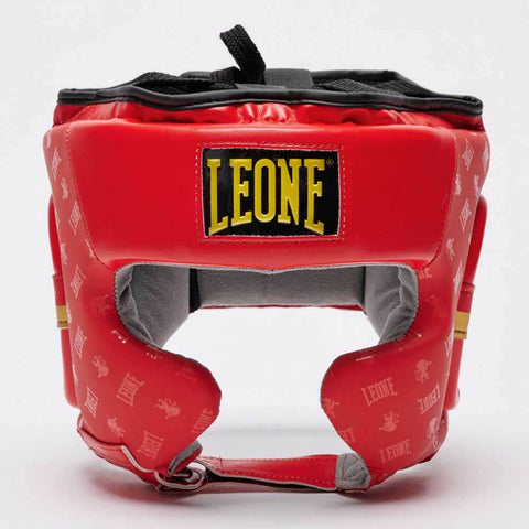 Casco boxeo Leone DNA CS445 rojo