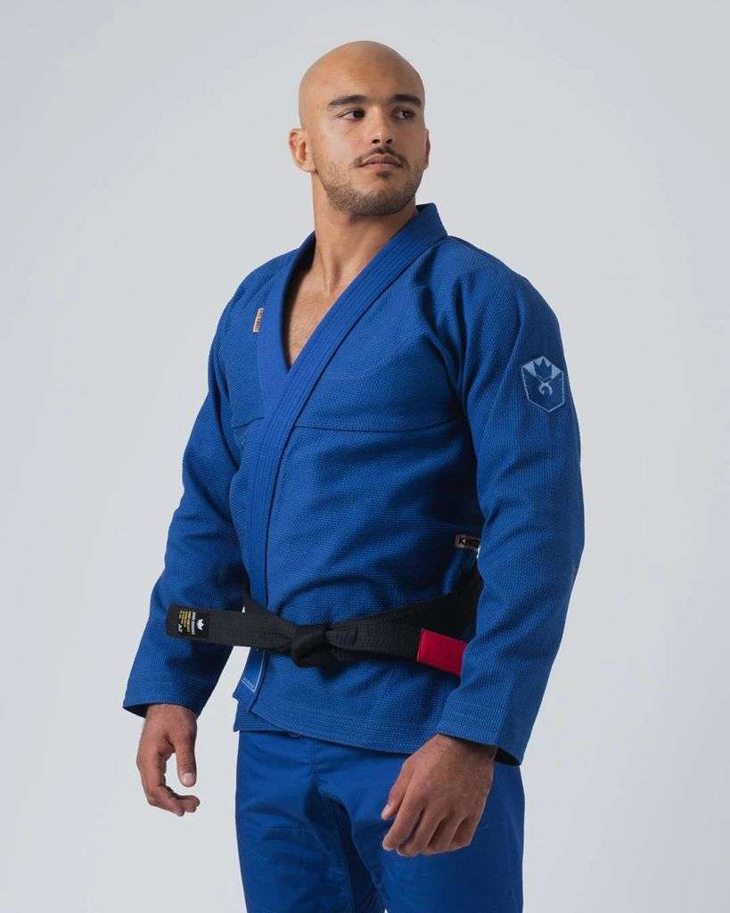 Kingz balístico 4.0 brazilian jiu jitsu gi (azul) 3