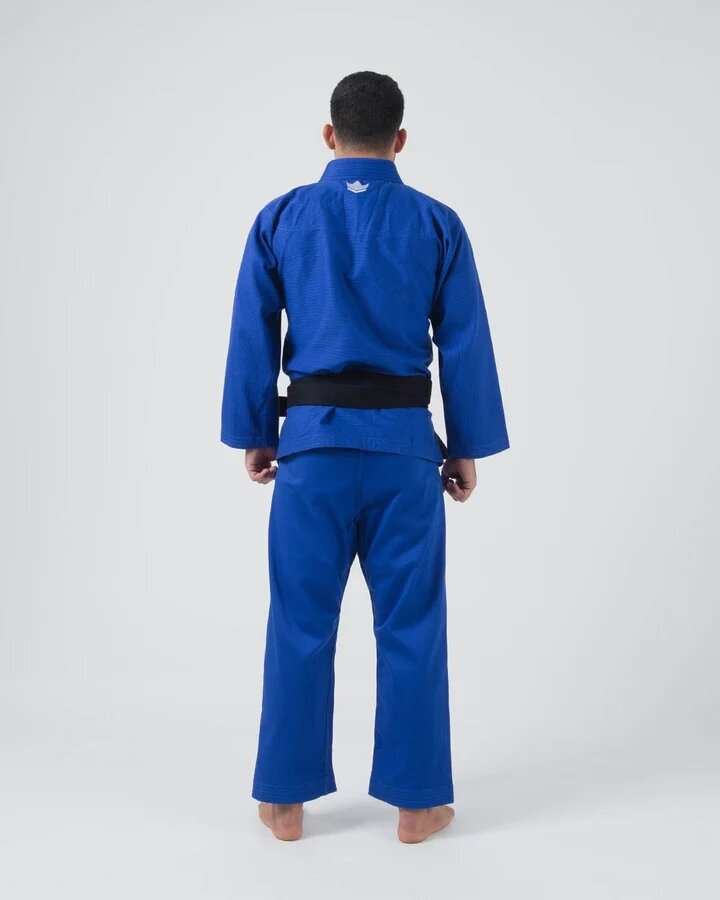 Kimono BJJ Kingz kore V2 + cinturón blanco (azul) 3