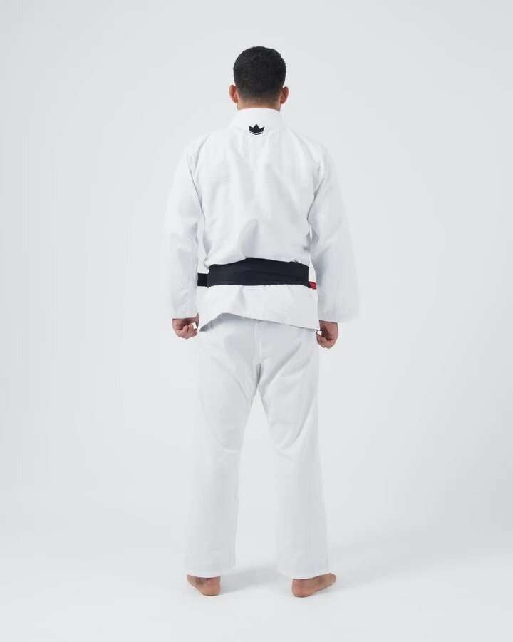 Kimono BJJ kingz kore V2 + cinturón blanco (blanco) 4