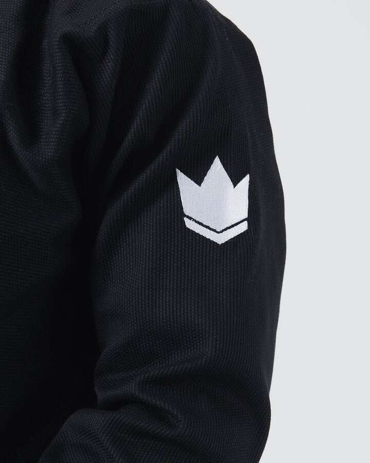 Kimono BJJ kingz kore V2 + cinturón blanco (negro) 2
