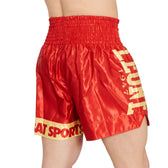 Pantalón muay thai Leone AB966 rojo