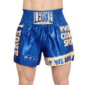 Pantalón muay thai Leone AB966 azul