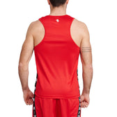 Camiseta tirantes Leone Ambassador AB218 roja