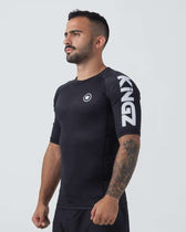 Rashguard Kingz Kore V2 negra mangas cortas