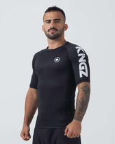 Rashguard Kingz Kore V2 negra mangas cortas