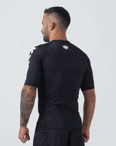 Rashguard Kingz Kore V2 negra mangas cortas